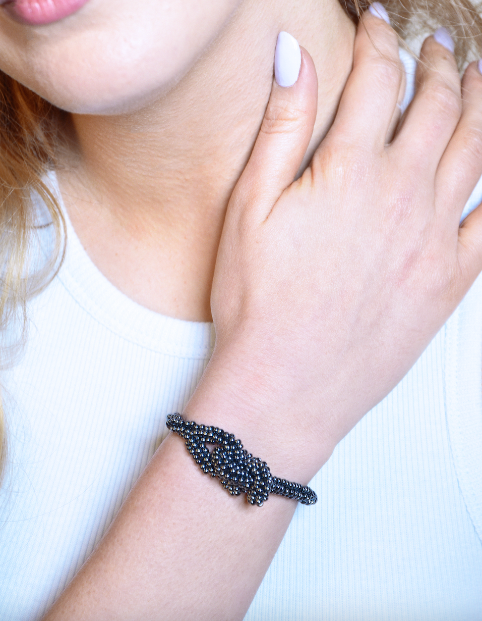 Nodo Bracelet in Glass