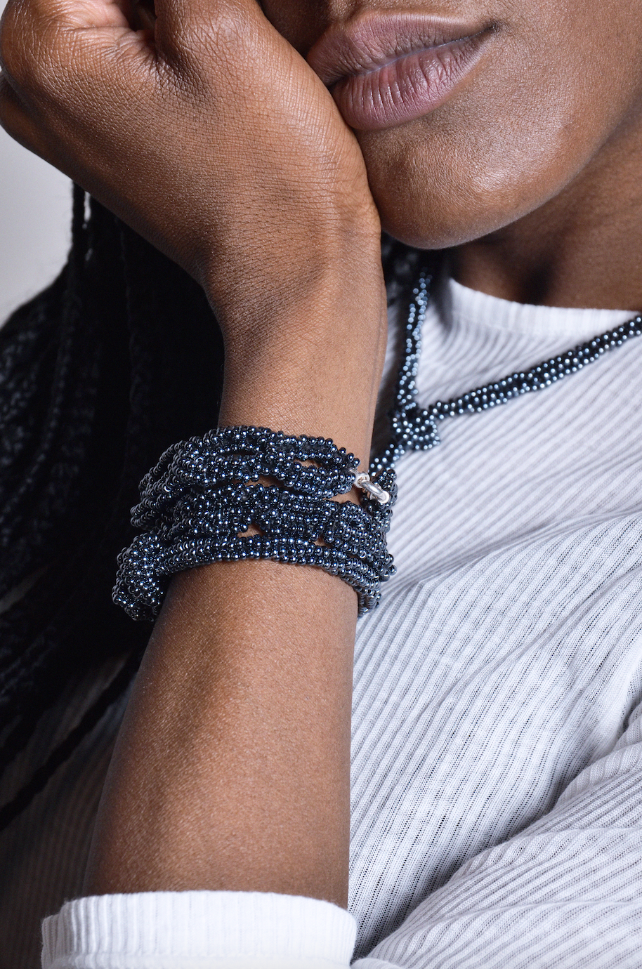 Caviale Bracelet in Glass