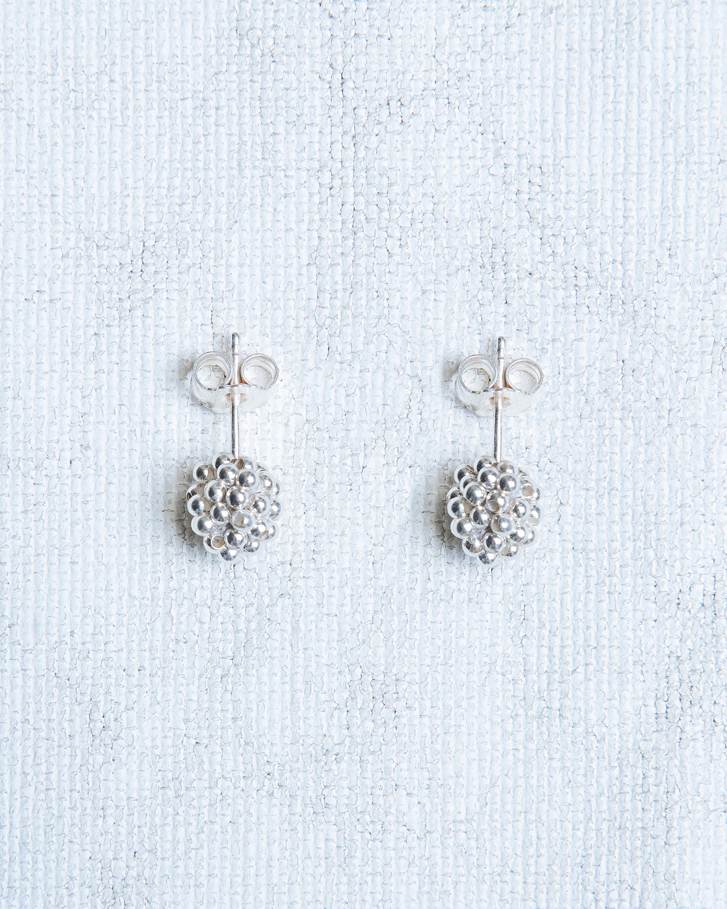 Caviale Stud in Silver