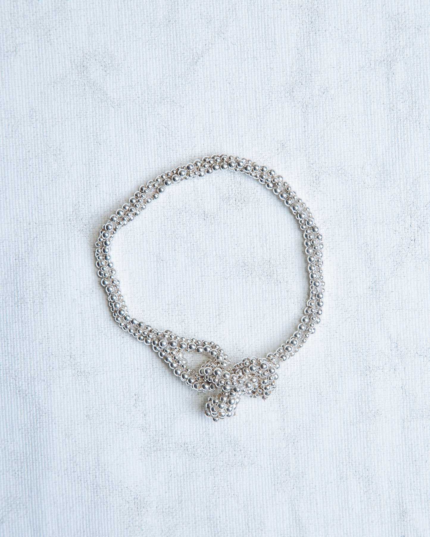 Nodo Bracelet in Silver