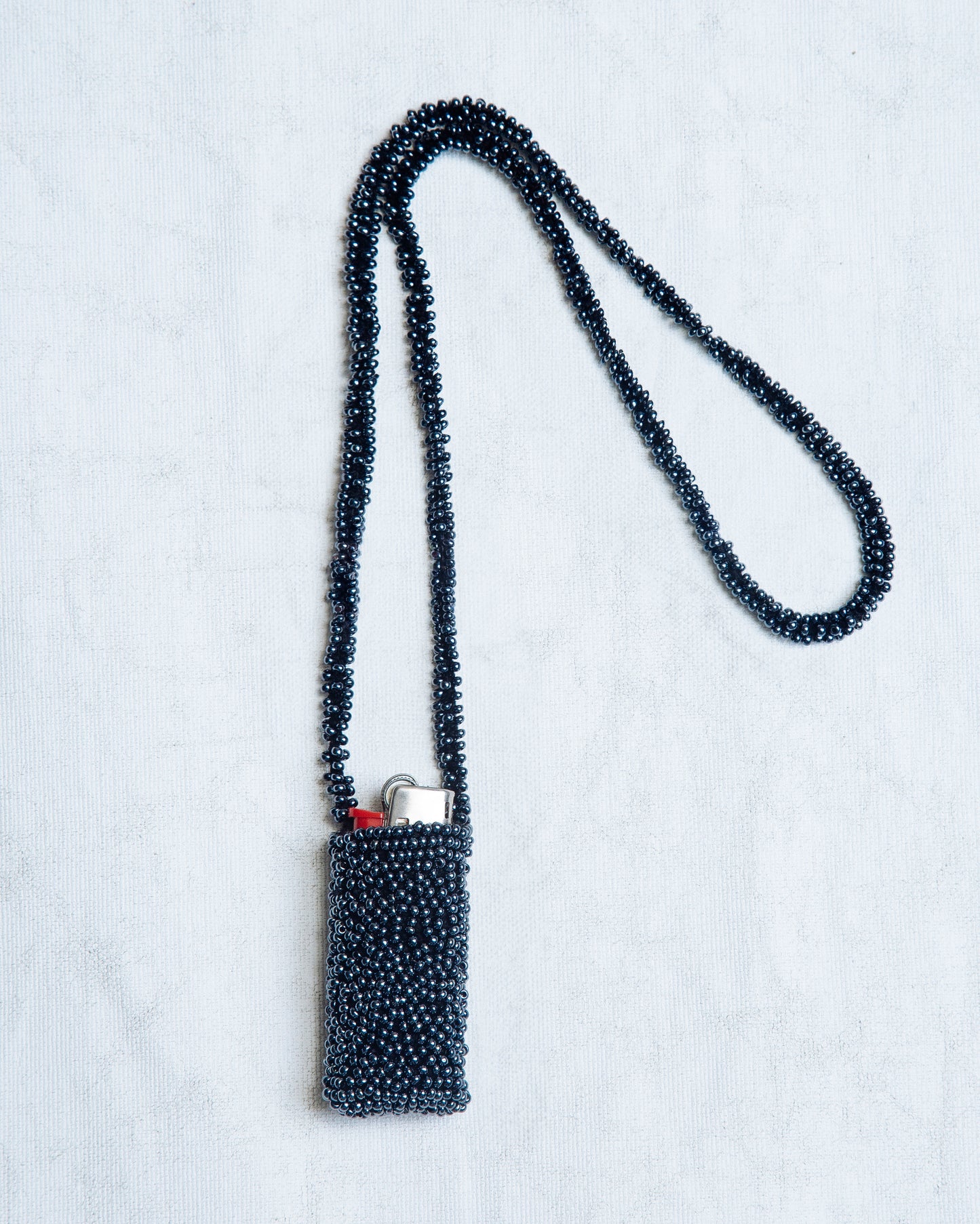 Pietro Necklace lighter holder in Glass