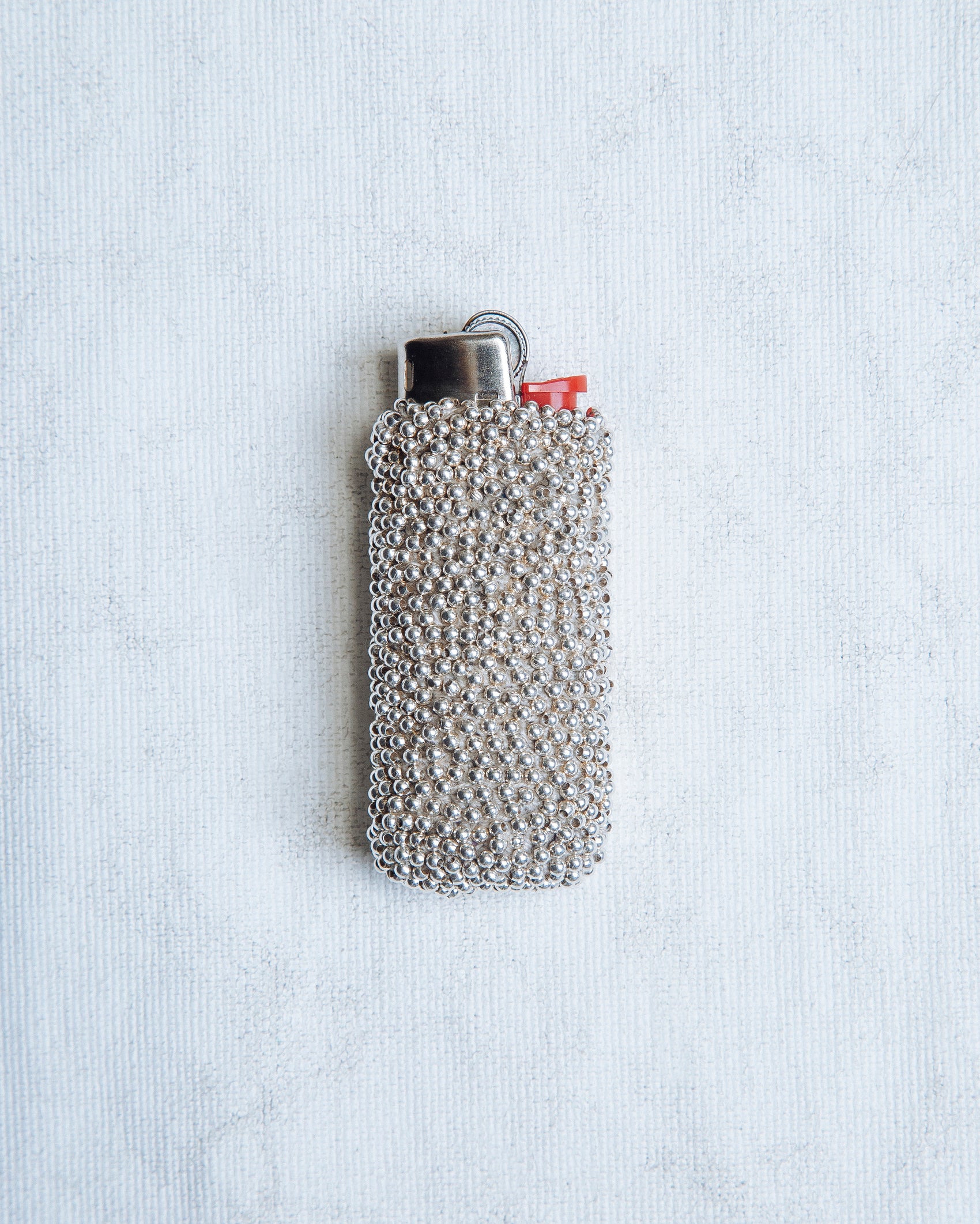 Pietro lighter holder in Silver