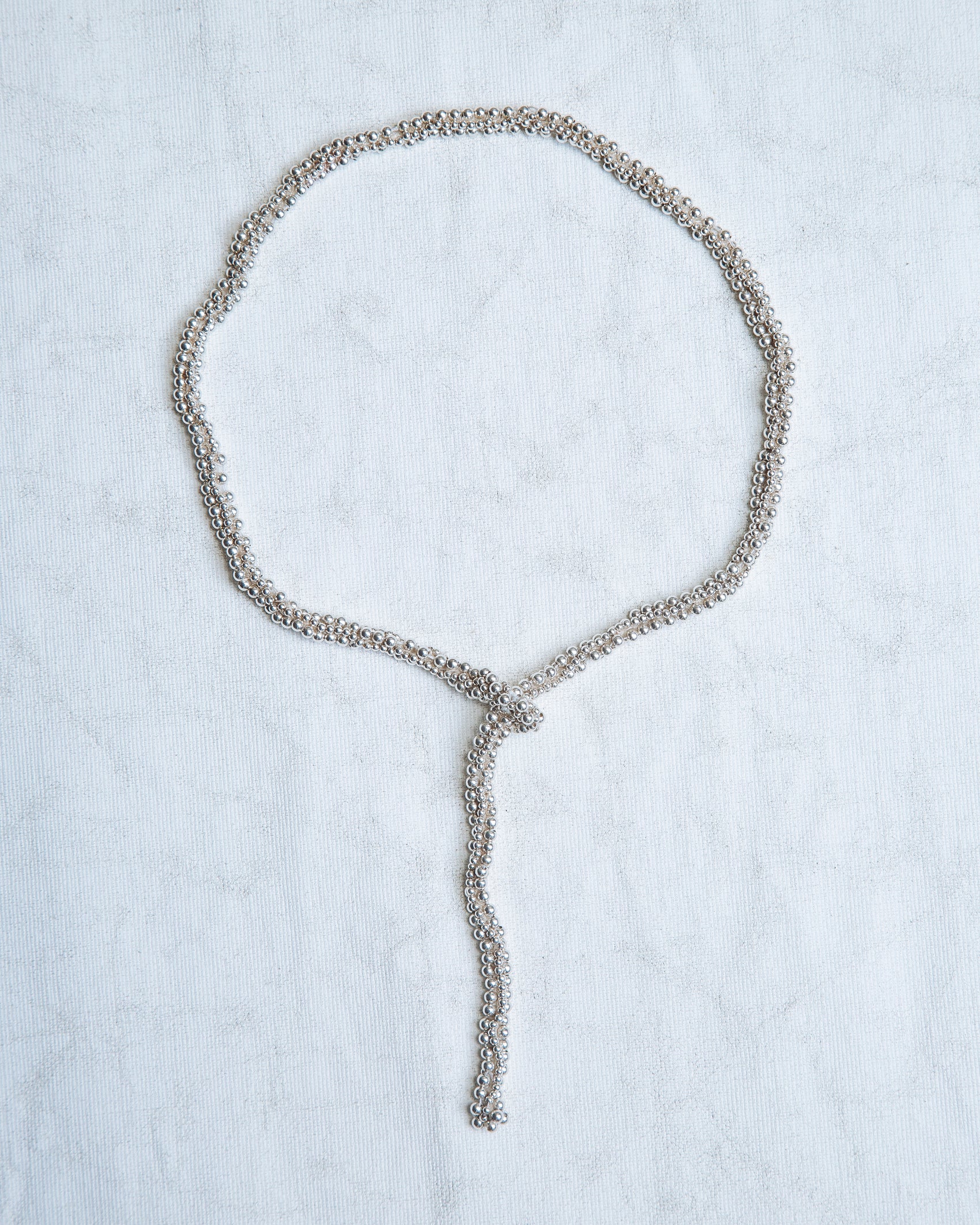 Nodo Necklace in Silver