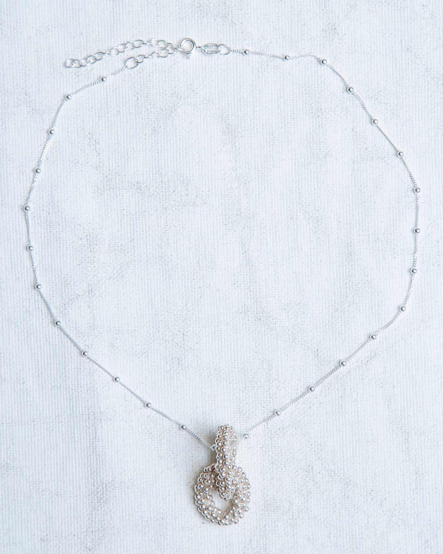 Insieme Pendant in Silver