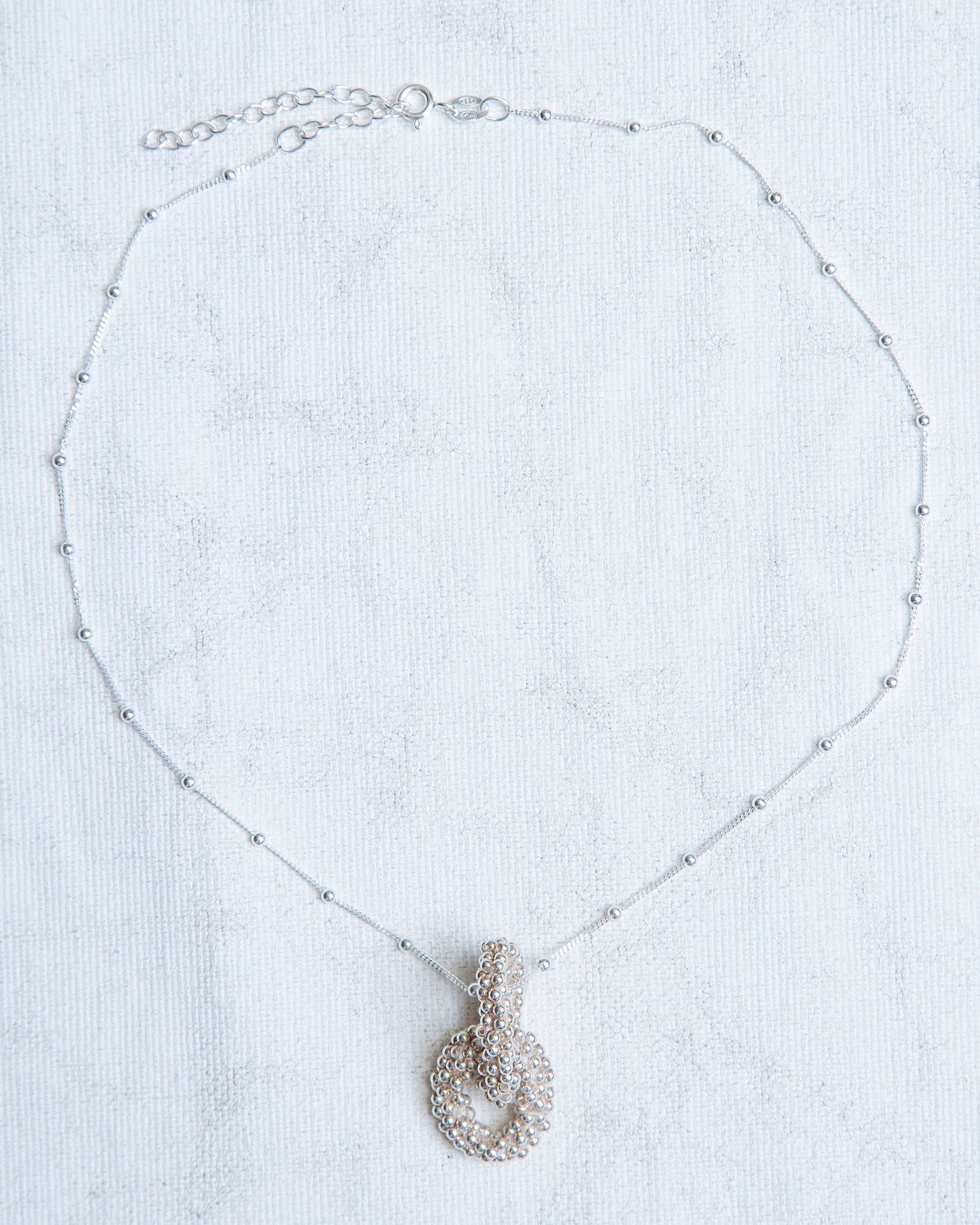 Insieme Pendant in Silver