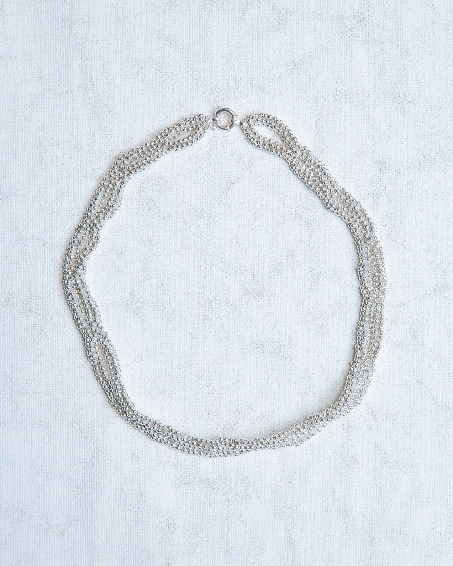 Choker Caviale in argento