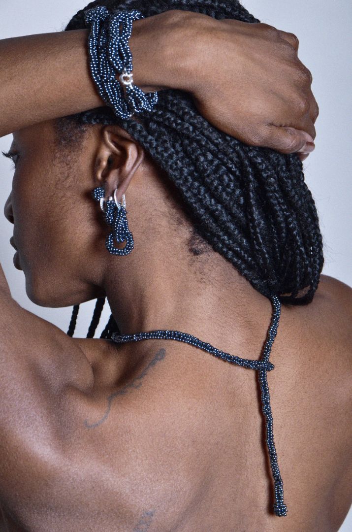 Nodo Necklace in Glass