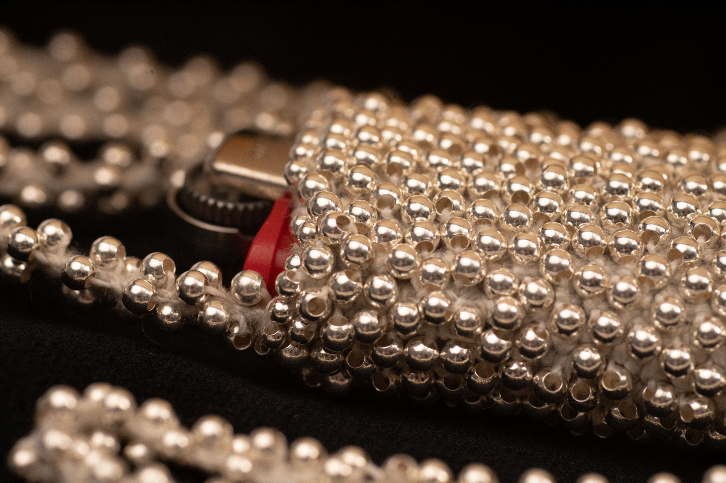 Pietro Necklace lighter holder in Silver